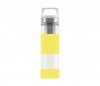 Termos szklany SIGG WMB z zaparzaczem HOT & COLD Glass 400 ml Lemon